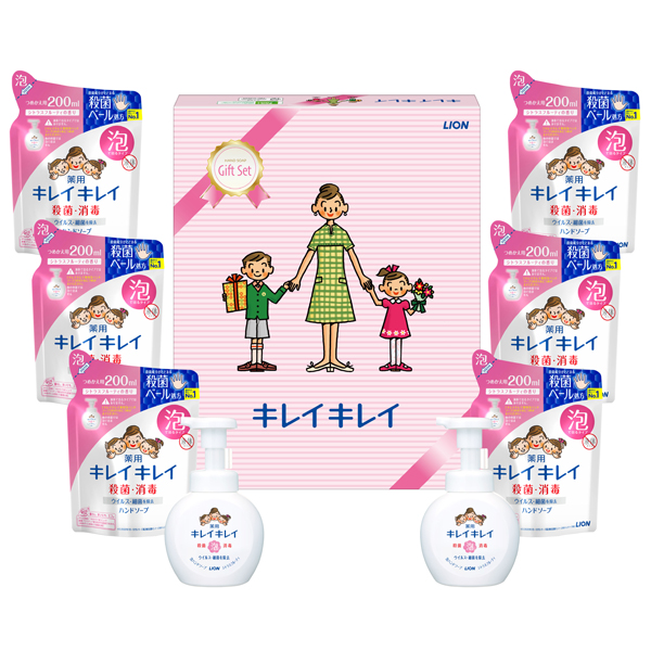 〈ライオン〉キレイキレイギフトセット LKG-30【お申込みは2024年12月16日午後4時まで】