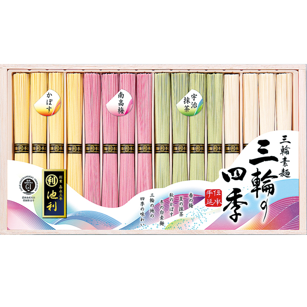 池利〉三輪素麺 三輪の四季 JS-30【お申込みは2024年7月22日午後4時まで】 | さいか屋 Webショッピング