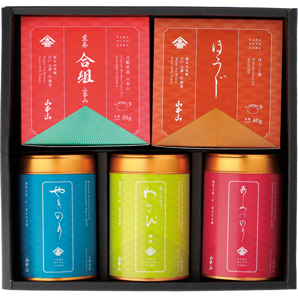〈山本山〉お茶海苔詰合せ A-3F【お申込みは2025年7月21日（月・祝日）午後4時まで】