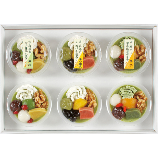 〈京・料亭わらびの里〉京料亭の宇治抹茶水菓子 WU-50N【お申込みは2025年7月21日（月・祝日）午後4時まで】