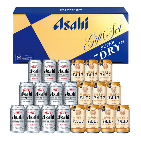 〈アサヒ〉アサヒスーパードライ・アサヒ生ビールダブルセット MFW-5【お申込みは2025年7月21日（月・祝日）午後4時まで】