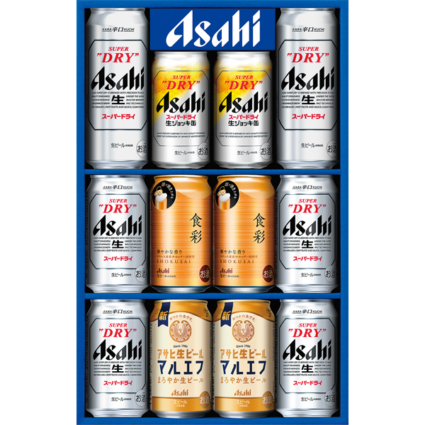 〈アサヒ〉アサヒビール4種セット AJP-3【お申込みは2025年7月21日（月・祝日）午後4時まで】