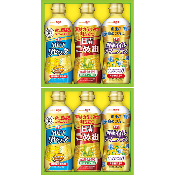 〈日清オイリオグループ〉日清こめ油＆ヘルシーオイルギフト BPH-30W【お申込みは2025年7月21日（月・祝日）午後4時まで】