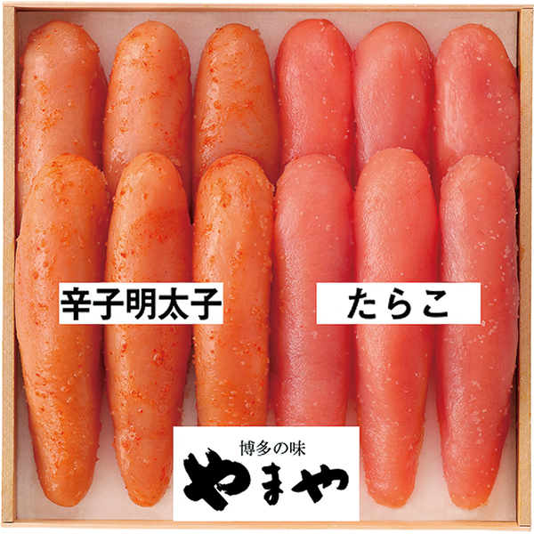〈やまや〉辛子明太子 たらこセット 38245【お申込みは2024年7月22日(月)午後4時まで】