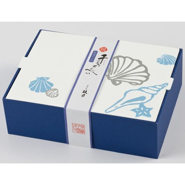 〈京菓子處 鼓月〉姫千寿せんべい雪塩バニラ12枚入 10712