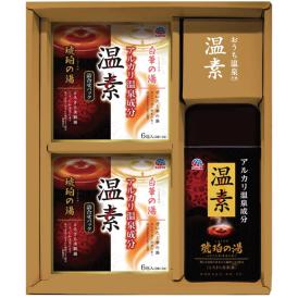 〈アース製薬〉温素入浴剤ギフトセット EONS-30【お申込みは2024年12月16日午後4時まで】