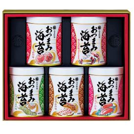 〈山本海苔店〉おつまみ海苔詰合せ OR5【お申込みは2025年7月21日（月・祝日）午後4時まで】