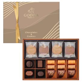 〈ゴディバ〉チョコレート&クッキー アソートメント チョコレート13粒入/クッキー8枚入 GCC-21P