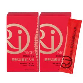 〈エーエフシー〉RICH 醗酵高麗紅人参 2箱